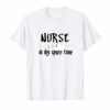 Nurse In My Spare Time - Card playing nurse T-Shirt