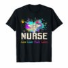 Nurse Live Love Save Lives Cute Gift Shirt for Nursing