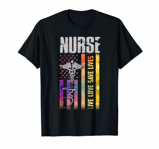 Nurse Live Love Save Lives Cute Gift T-Shirts