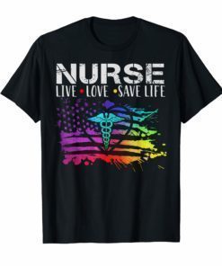 Nurse Live Love Save Lives Cute Gift Tee Shirts