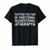 Occupational Therapist shirt OT Therapy Flower T-Shirt