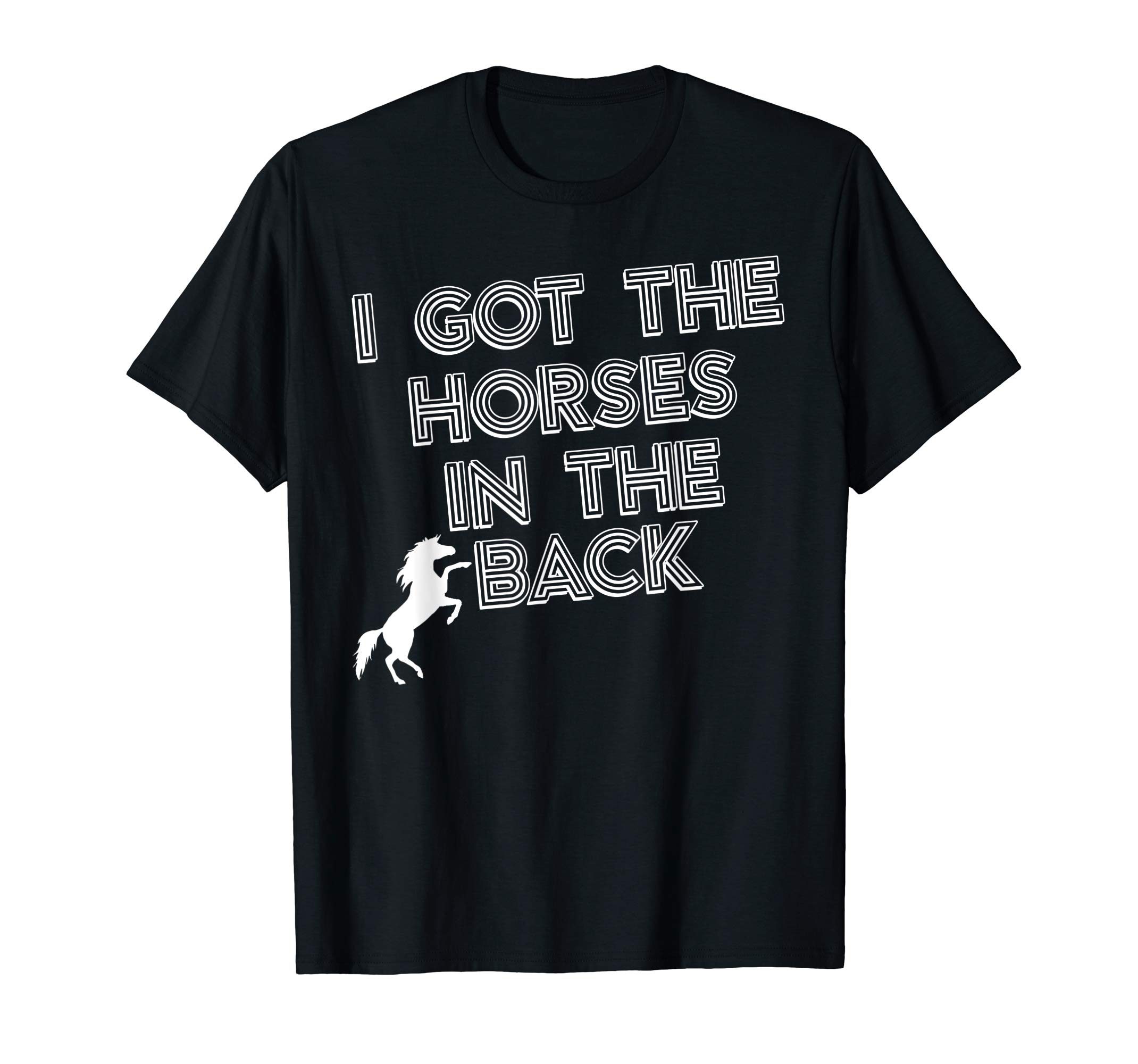 Old Town Road Horses In The Back Country Rap Music T-Shirt ...