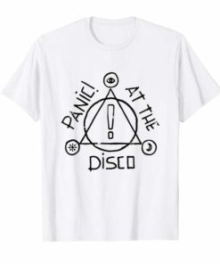 Panic Tee, Symbol At The Disco T-Shirt Funny