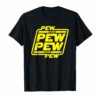 Pew Yellow T Shirt Funny For Mens Kids Girls 2019