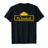 Ph.inisheD. PHD Graduation for Mom Dad Graduate Gift T Shirt