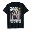 Proud Army Brother Shirt Patriotic Military Veteran T-Shirt