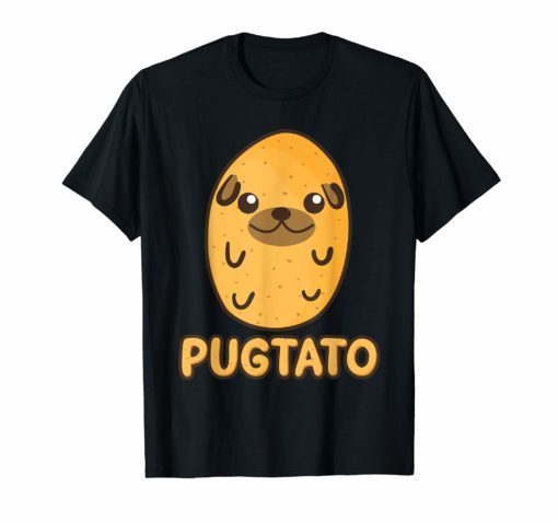 Pugtato Shirt Cool Awesome Pug Dog Breed T-shirt Gift