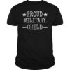 Purple Proud Military Child Shirt