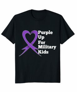 Purple Up For Military Kids T-Shirt