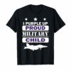 Purple Up For Military kids Month Of The Military Child Tee