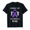 Purple Up For Month Of The Military Kids T-Shirt