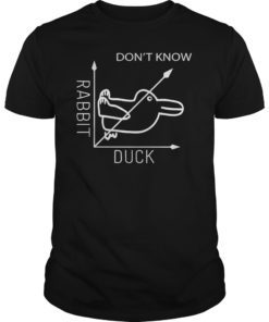 Rabbit Duck Graph T-Shirt