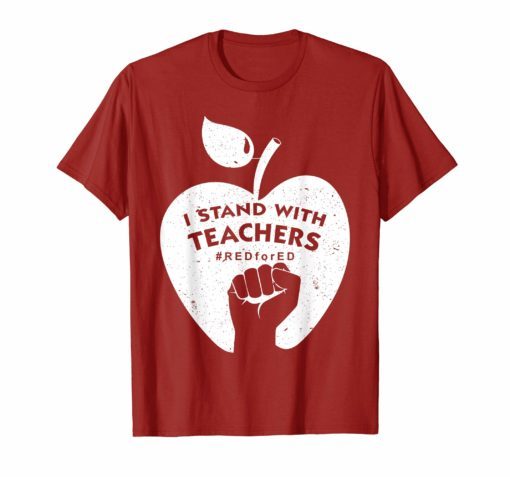 Red For Ed Arizona Educators United Teachers Strike Shirt