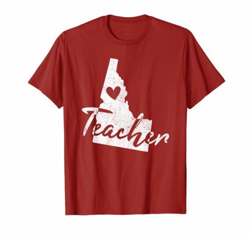 Red For Ed Idaho Teacher T Shirts