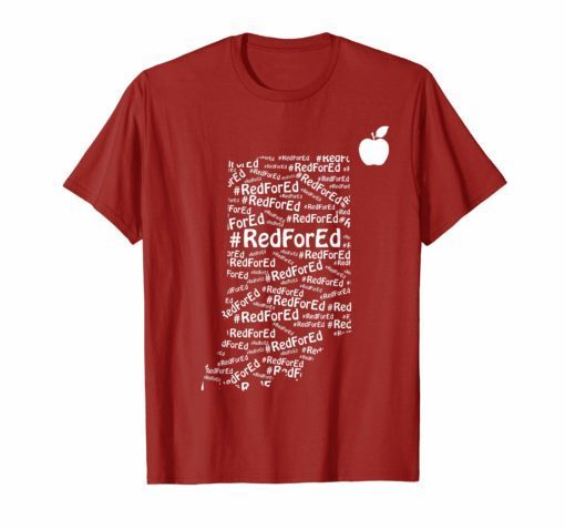 Red For Ed Indiana Teacher T-shirt Men Women