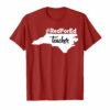 Red For Ed North Carolina Shirt RedForEd NC Teachers Respect