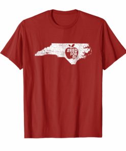 Red For Ed North Carolina Shirts