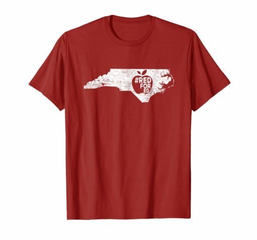 Red For Ed North Carolina Shirts