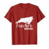 Red For Ed Teacher T-Shirt North Carolina Public Education