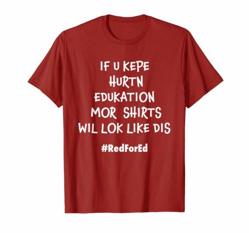 Red for ed Indiana Shirt redfored tshirt for Women Men