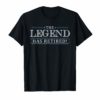 Retirement T-shirt Gift Legend Has Retired Boss Manager Work