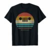 Retro Vintage Sunset Jeeps 70s Off Road Wave Men Women Gift Tee Shirts