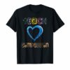 Ribbon Child Abuse Awareness Shirt Teachers Teach Compassion