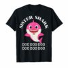Sister Shark Doo Doo Doo Family Shark Gift Shirt For Girls
