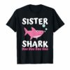 Sister Shark Doo Doo Shirt Matching Family Shark Shirts Set