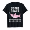 Sister Shark Doo Doo Shirt for Matching Family Pajamas