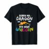 Sorry My Dragon Ate Your Unicorn Funny Dragon Gift T-Shirt
