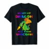 Sorry My Dragon Ate Your Unicorn T-Shirt Great Dragon.