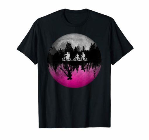 Stranger Cool Illustration Of Scary Things Tshirt