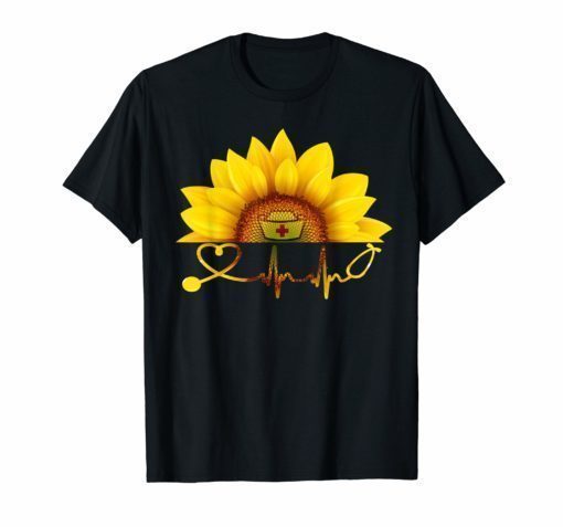 Sunflower With A Nurse Heartbeat Hippie Sunshine