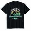 Teaching Is A Walking In A Park Teacher Jurassic Dinosaur Shirt