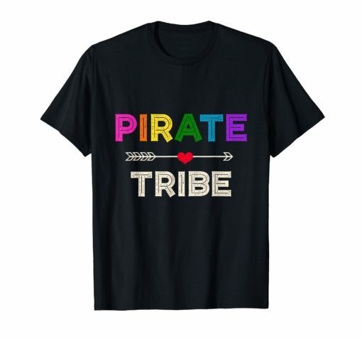 Team Pirate Teacher Tribe Back To School T-Shirt