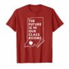 The Future Is In Our Classrooms Indiana Red For Ed T-Shirt
