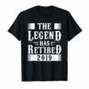 The Legend Has Retired 2019 Cool Funny Retirements Shirt