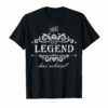 The Legend Has Retired tshirt - Retirement Tee
