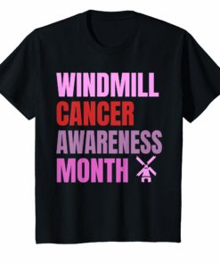 Trump Windmill Cancer Awareness Month Classic T-Shirt