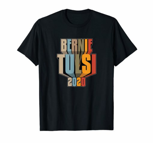 Tulsi Gabbard Bernie Sanders 2020 US President T-Shirt