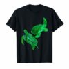 Two Tribal Green Sea Turtles T-Shirt