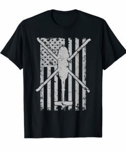UH-60 Black Hawk Military Helicopter Patriotic Flag T-Shirt