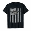 USA Flag Shirt Helicopter T Shirt Veterans Fathers Day Gift