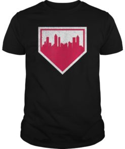 Vintage Atlanta Baseball ATL Home Skyline Shirt