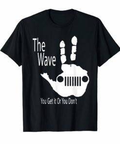 Vintage Jeeps Wave T-Shirt Retro