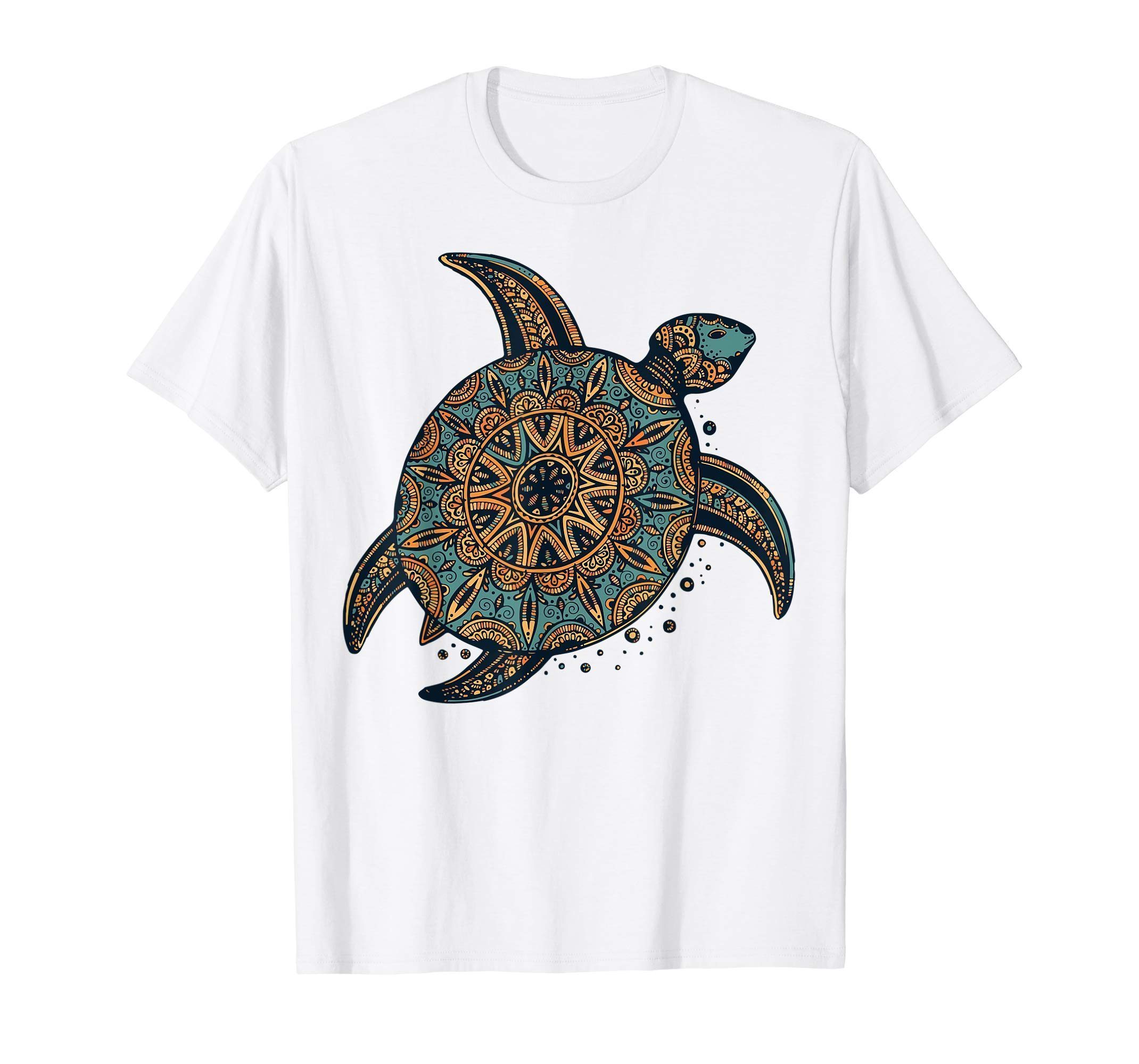 Vintage Tribal Hawaiian Sea Turtle Shirt - Reviewshirts Office