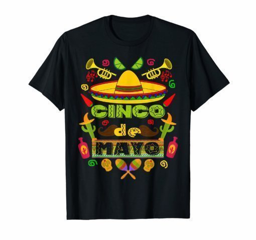 Viva Cinco De Mayo Fiesta Mexican Party Drinking Shirt