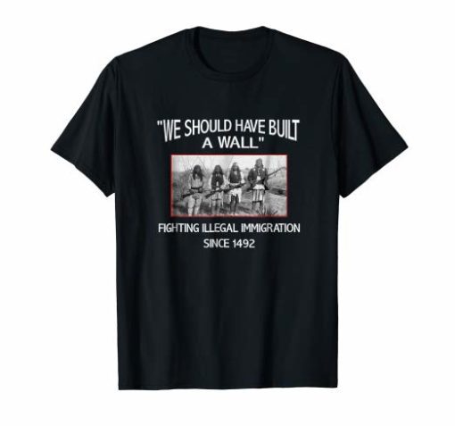 We Should Have Built a Wall. Native American T-shirt