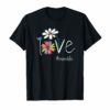 Woman Mom Love Mimi Life #mimilife Heart Floral Gift T Shirt